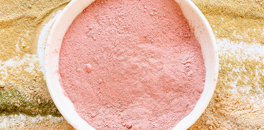 Kalamín - růžový pudr