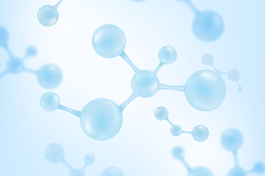 Niacinamid - molekulární struktura