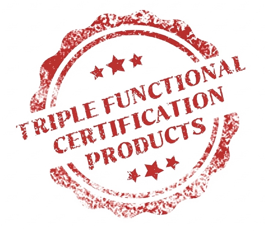 Triple Functional Certification Products